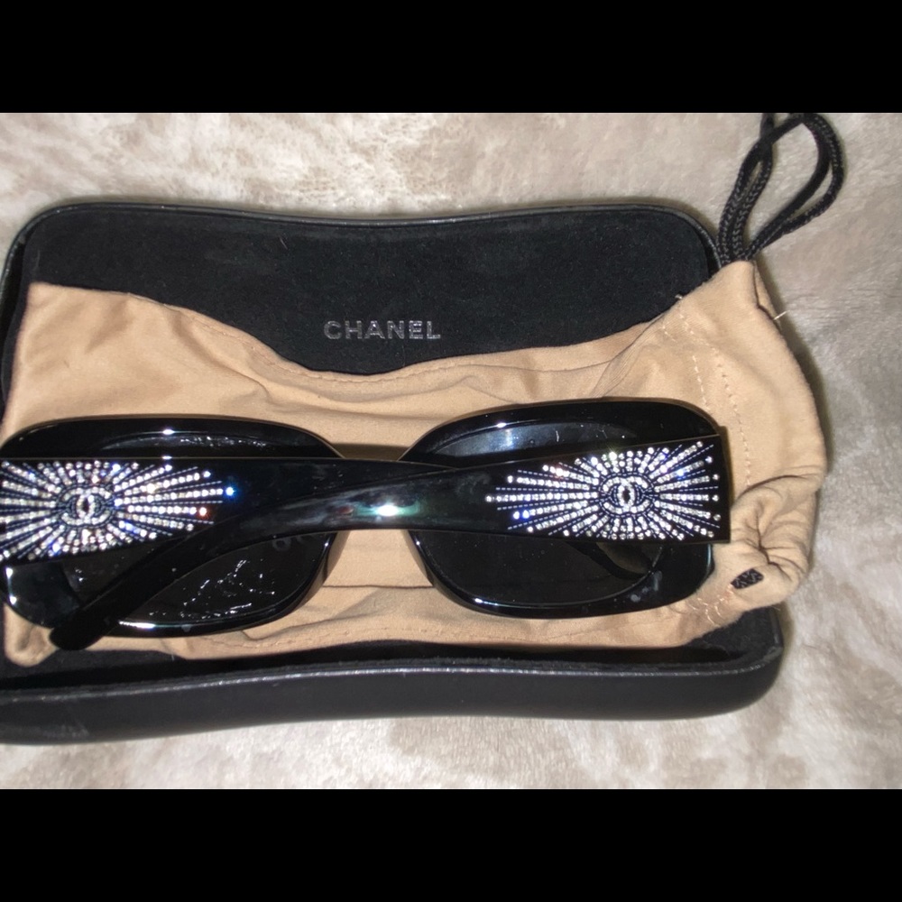 Chanel starburst sunglasses